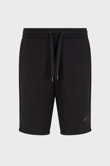 Armani Exchange Relaxed Fit Lastikli Bel Logolu Erkek Short XM000334 AF12269 UC001 SİYAH - 5