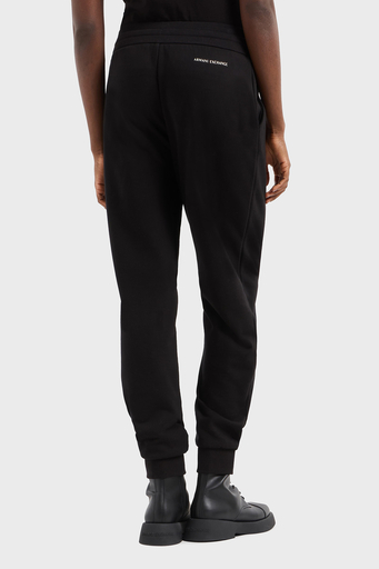 Armani Exchange Relaxed Fit Lastikli Bel Ribanalı Paça Jogger Bayan Pantolon XW000319 AF12217 UC001 SİYAH