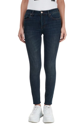 Armani Exchange Skinny Pamuklu J69 Jeans Bayan Kot Pantolon 6HYJ69 Y2REZ 1500 LACİVERT - 2