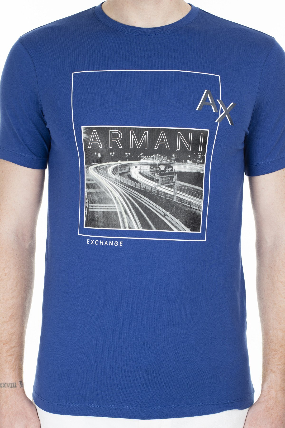 Armani Exchange Slim Fit Erkek T Shirt 3HZTGH ZJE6Z 1511 SAKS