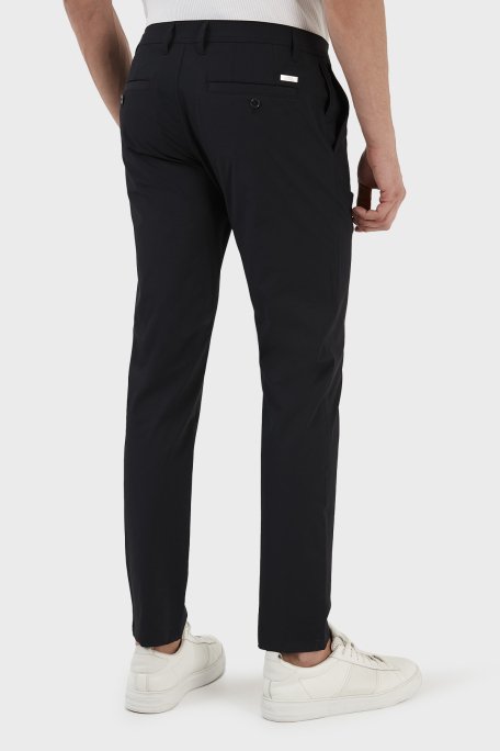 Armani Exchange Slim Fit Orta Bel Dar Paça Erkek Pantolon 8NZP49 ZNYZZ 1583 LACİVERT - 4