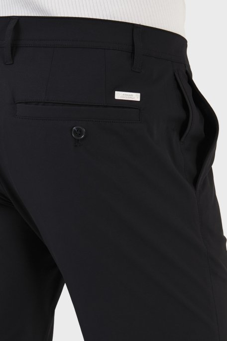 Armani Exchange Slim Fit Orta Bel Dar Paça Erkek Pantolon 8NZP49 ZNYZZ 1583 LACİVERT - 6