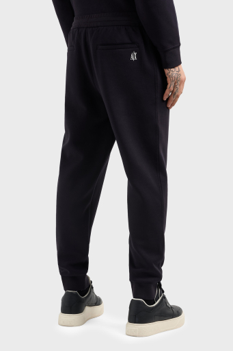Armani Exchange Streç Pamuklu Regular Fit Normal Bel Ribanalı Paça Jogger Erkek Pantolon XM000373 AF10818 UB101 LACİVERT - 3