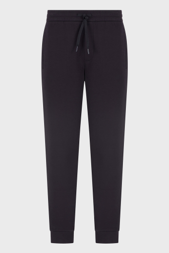 Armani Exchange Streç Pamuklu Regular Fit Normal Bel Ribanalı Paça Jogger Erkek Pantolon XM000373 AF10818 UB101 LACİVERT - 5
