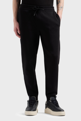 Armani Exchange Streç Pamuklu Regular Fit Normal Bel Ribanalı Paça Jogger Erkek Pantolon XM000373 AF10818 UC001 SİYAH - 2
