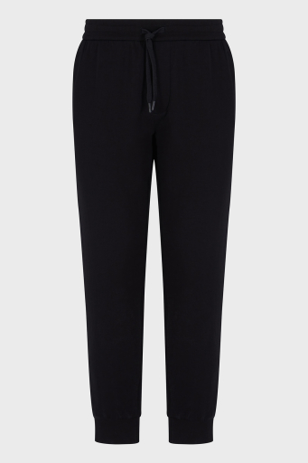 Armani Exchange Streç Pamuklu Regular Fit Normal Bel Ribanalı Paça Jogger Erkek Pantolon XM000373 AF10818 UC001 SİYAH - 5