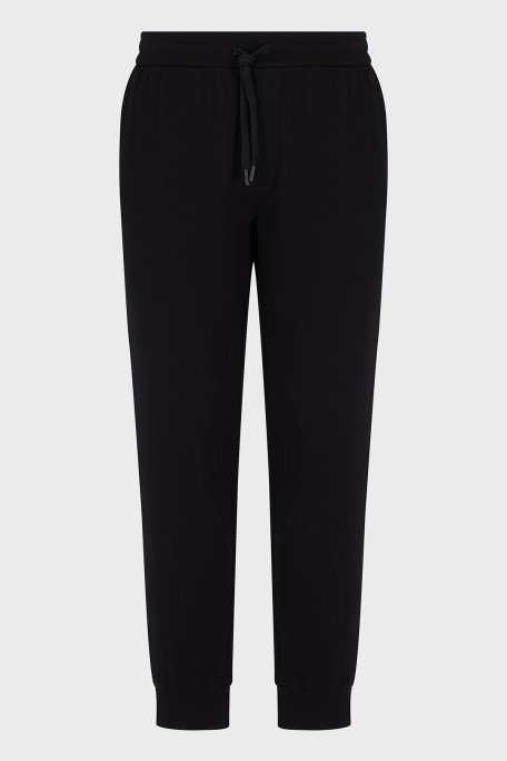 Armani Exchange Streç Pamuklu Regular Fit Normal Bel Ribanalı Paça Jogger Erkek Pantolon XM000373 AF10818 UC001 SİYAH - 5