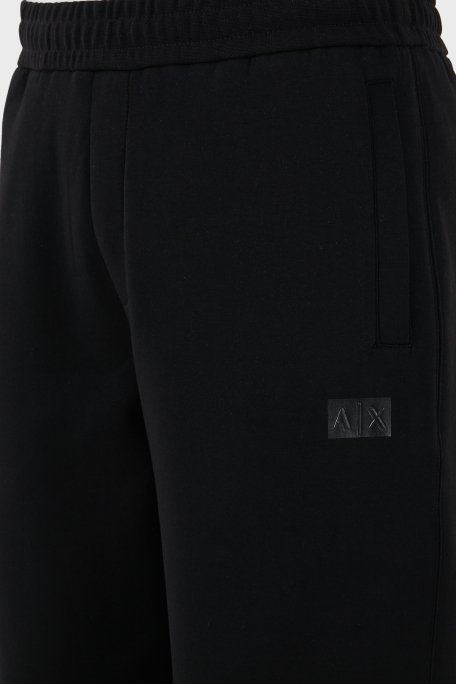 Armani Exchange Streç Pamuklu Regular Fit Normal Bel Ribanalı Paça Jogger Erkek Pantolon XM000744 AF13047 UC001 SİYAH - 6