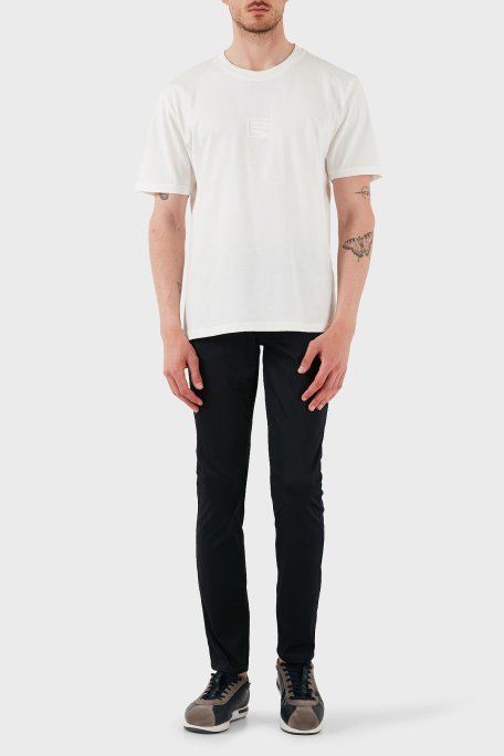 Armani Exchange Streç Pamuklu Slim Fit Normal Bel Düz Paça Erkek Pantolon XM000070 AF13236 UB101 LACİVERT - 6