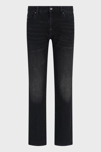Armani Exchange Streç Pamuklu Slim Fit Normal Bel Düz Paça Jeans Erkek Kot Pantolon XM000049 AF13266 MC002 SİYAH - 6