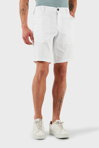 Armani Exchange Streç Pamuklu Slim Fit Normal Bel Erkek Short 8NZS42 ZN1RZ 1100 BEYAZ - 2