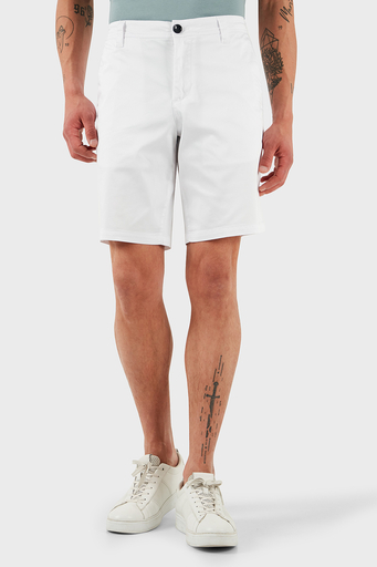 Armani Exchange Streç Pamuklu Slim Fit Normal Bel Erkek Short 8NZS42 ZN1RZ 1100 BEYAZ - 3