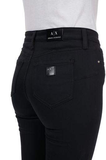 Armani Exchange Süper Skinny Fit J69 Jeans Bayan Kot Pantolon 6HYJ69 Y2QMZ 0204 SİYAH - 7