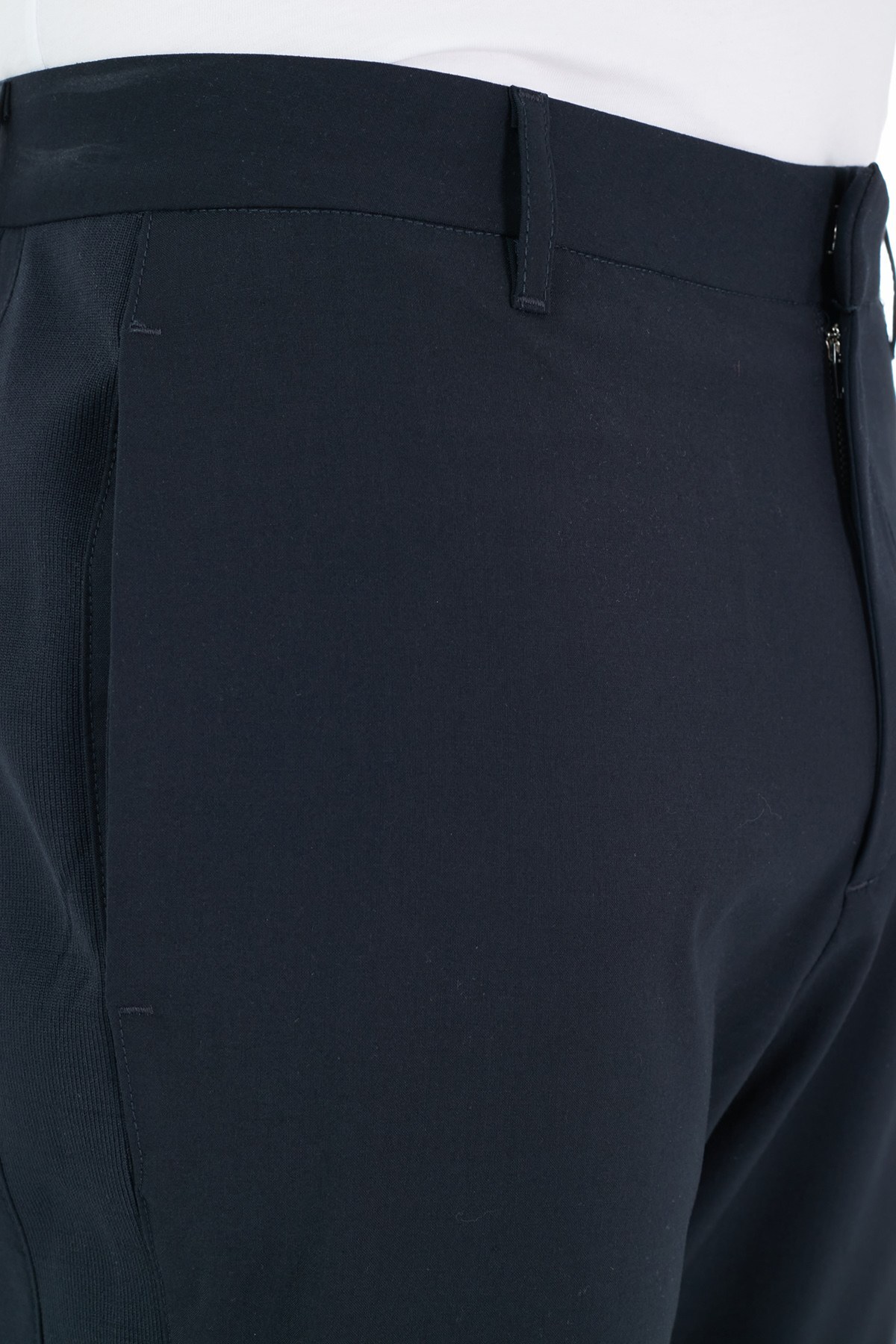 Armani Exchange Yün Karışımlı Regular Fit Erkek Pantolon 3KZPL1 ZNMMZ 1583 LACİVERT