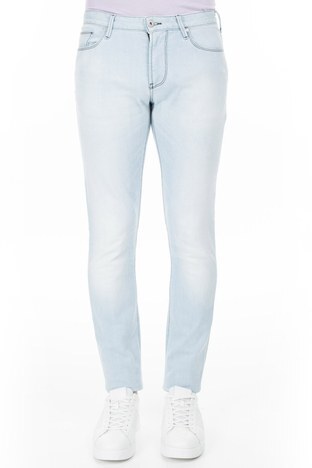 Armani Jeans - Armani J06 Jeans Erkek Kot Pantolon 3Y6J06 6D14Z 0551 AÇIK MAVİ (1)