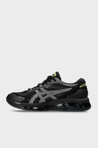 Asics Logolu Sneaker Erkek Ayakkabı 1203A369-001 SİYAH-GÜMÜŞ - 2