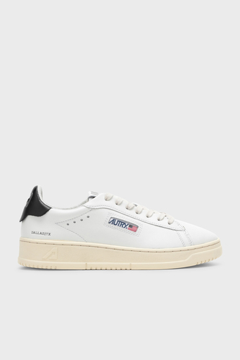 Autry Dallas Hakiki Deri Sneaker Bayan Ayakkabı ADLW-NW08 BEYAZ-SİYAH - 1