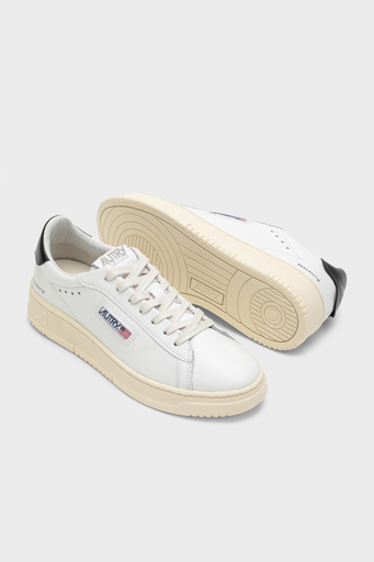 Autry Dallas Hakiki Deri Sneaker Bayan Ayakkabı ADLW-NW08 BEYAZ-SİYAH - 4