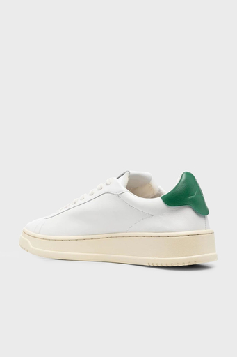 Autry Dallas Hakiki Deri Sneaker Erkek Ayakkabı ADLM-NW02 BEYAZ-YEŞİL - 2