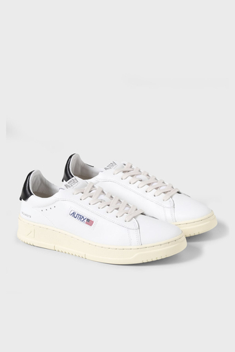 Autry Dallas Hakiki Deri Sneaker Erkek Ayakkabı ADLM-NW08 BEYAZ-SİYAH - 2