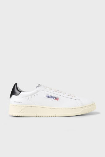 Autry Dallas Hakiki Deri Sneaker Erkek Ayakkabı ADLM-NW08 BEYAZ-SİYAH - 5