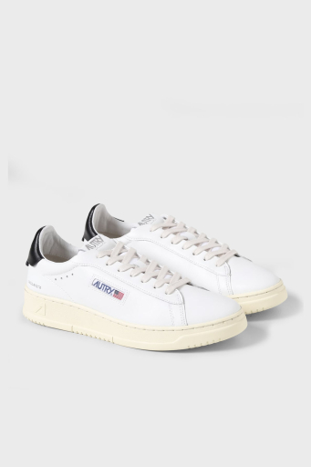 Autry Dallas Hakiki Deri Sneaker Erkek Ayakkabı ADLM-NW08 BEYAZ-SİYAH - 6