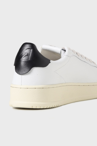 Autry Dallas Hakiki Deri Sneaker Erkek Ayakkabı ADLM-NW08 BEYAZ-SİYAH - 7