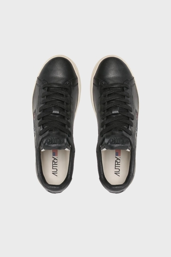 Autry Dallas Hakiki Yumuşak Deri Sneaker Erkek Ayakkabı ADLM-GG40 SİYAH - 5