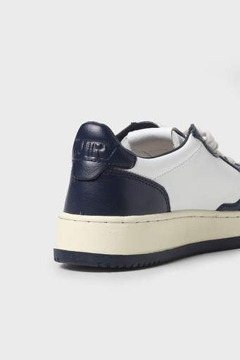 Autry Medalist Hakiki Deri Sneaker Bayan Ayakkabı AULW-WB04 BEYAZ-LACİVERT - 7