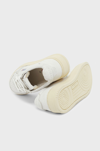 Autry Medalist Hakiki Yumuşak Deri Sneaker Bayan Ayakkabı AULW-GG04 BEYAZ - 5