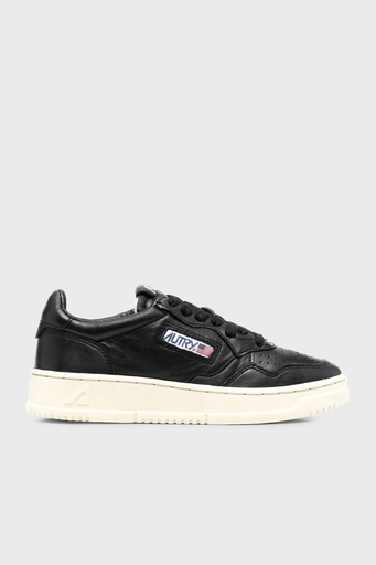 Autry Medalist Hakiki Yumuşak Deri Sneaker Bayan Ayakkabı AULW-GG05 SİYAH - 1