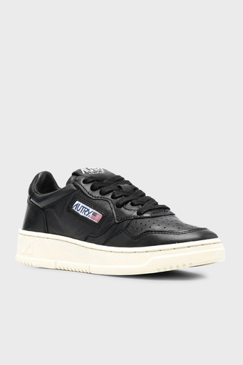 Autry Medalist Hakiki Yumuşak Deri Sneaker Bayan Ayakkabı AULW-GG05 SİYAH - 3