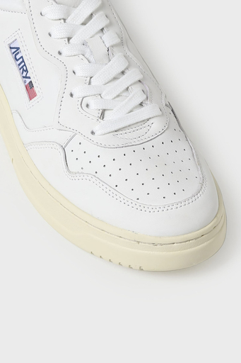 Autry Medalist Hakiki Yumuşak Deri Sneaker Erkek Ayakkabı AULM-GG04 BEYAZ - 4