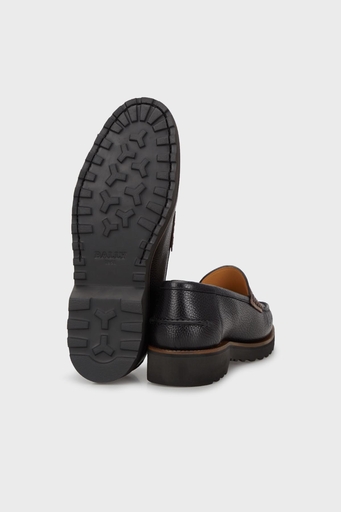 Bally Hakiki Deri Loafer Erkek Ayakkabı NOAH I944 SİYAH - 4