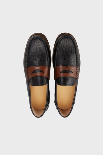Bally Hakiki Deri Loafer Erkek Ayakkabı NOAH I944 SİYAH - 5