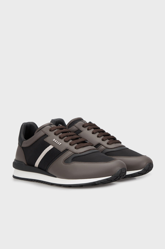 Bally Hakiki Deri Sneaker Erkek Ayakkabı ASTAR-T I605 SİYAH - 3