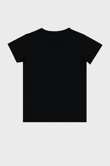 Balmain Pamuklu Bisiklet Yaka Çocuk T Shirt 6M8071 MA030 930 SİYAH - 3