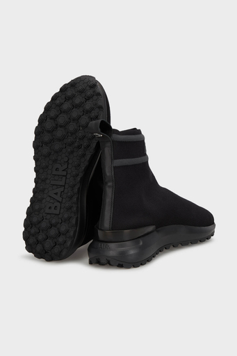 Balr Logo Baskılı Çorap Formlu Tırtıklı Taban Bilekli Sneaker Erkek Ayakkabı B1512.1012 102 SİYAH - 4