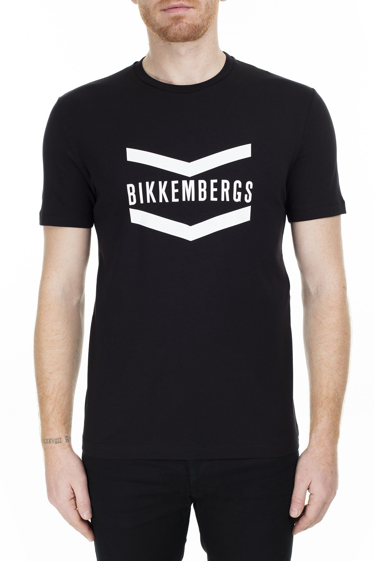 Bikkembergs Erkek T Shirt C700123E1823C74 SİYAH
