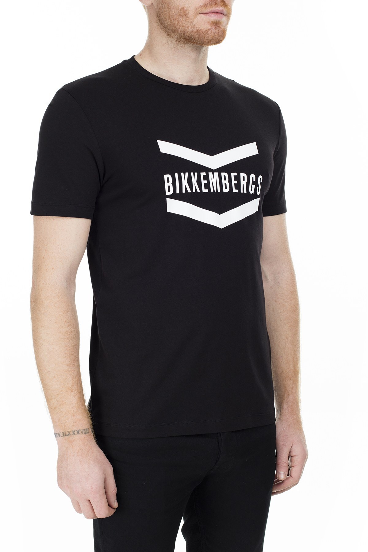 Bikkembergs Erkek T Shirt C700123E1823C74 SİYAH