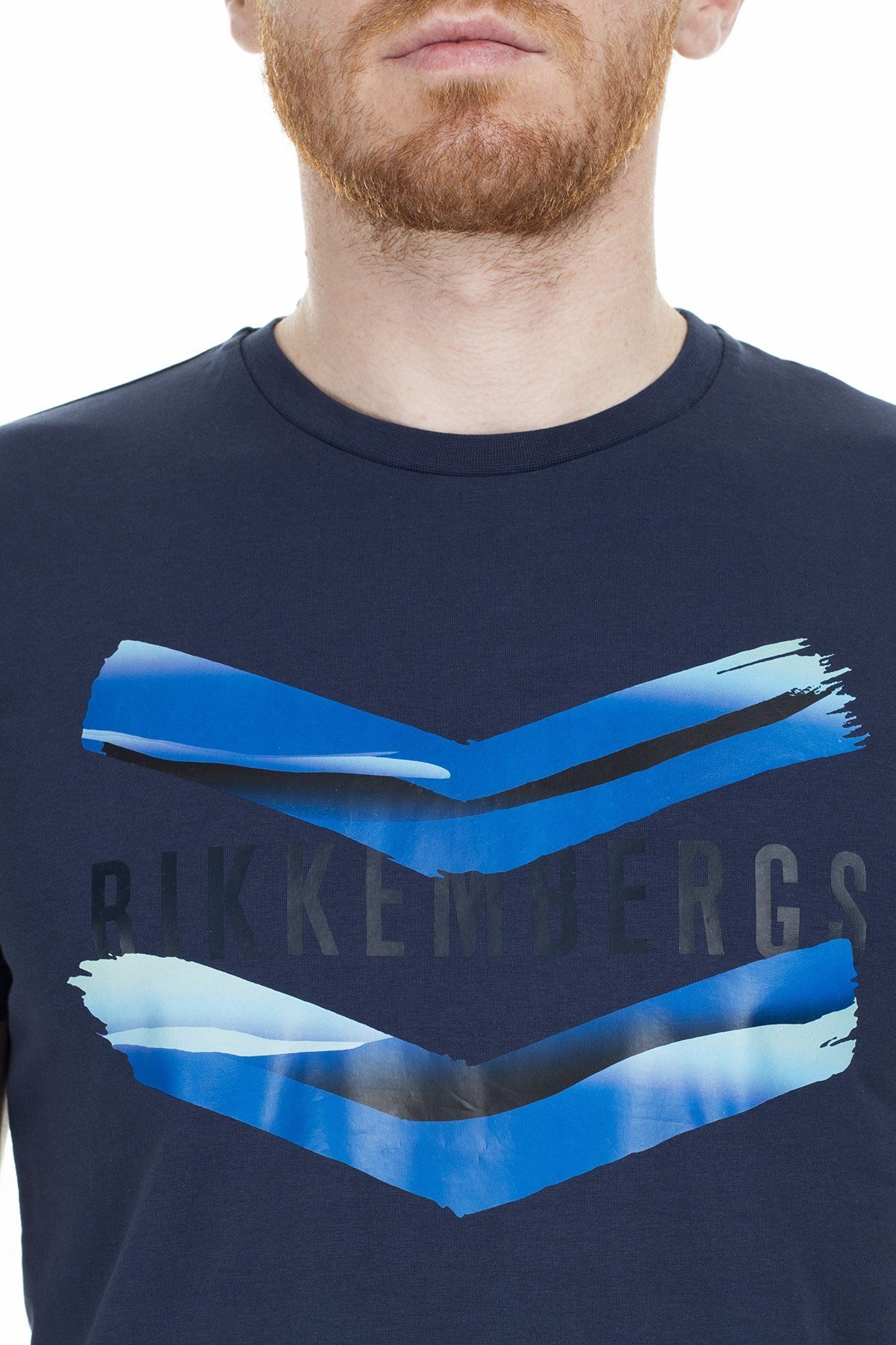 Bikkembergs Erkek T Shirt C700147E1814Y91 LACİVERT
