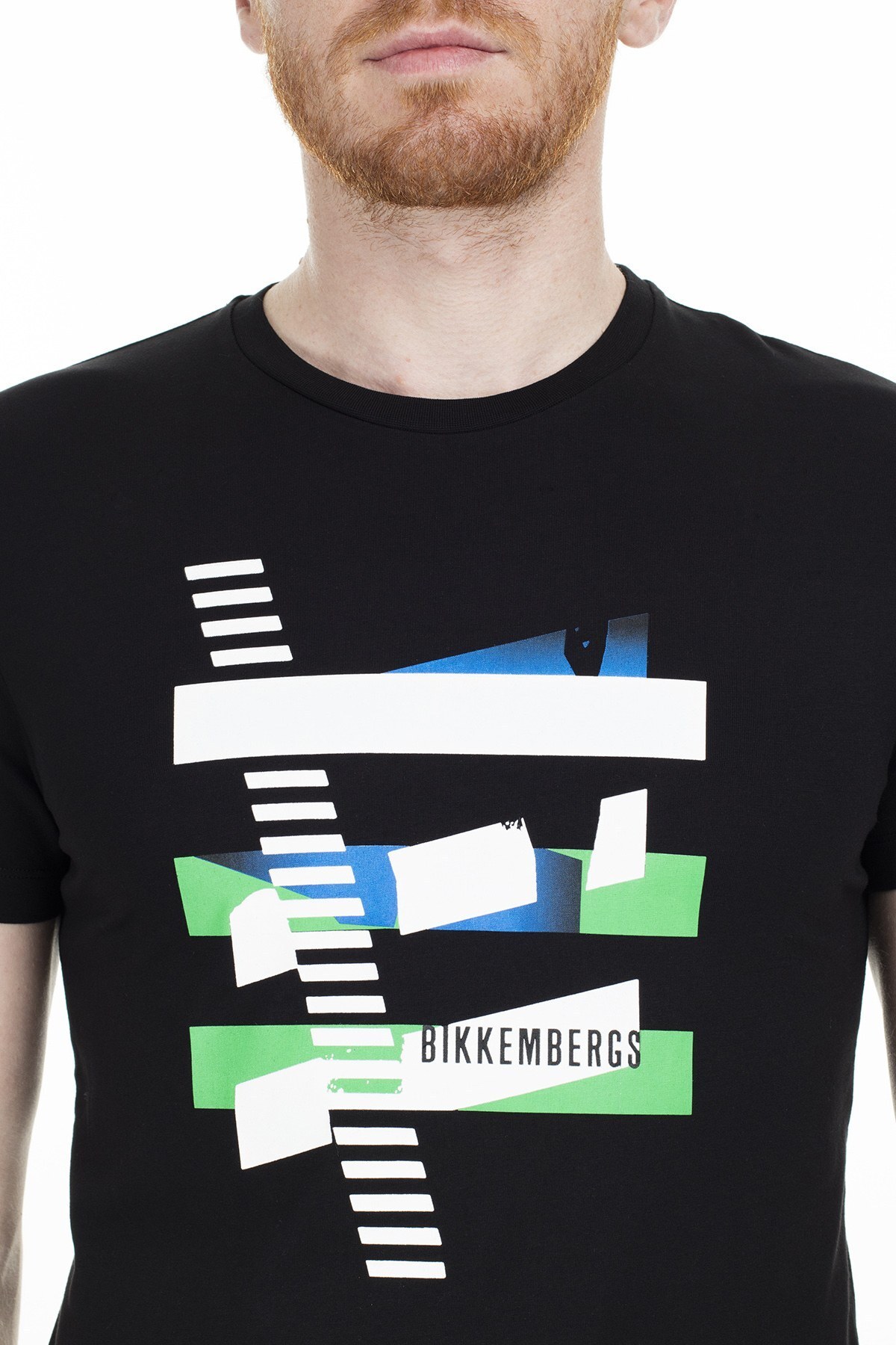 Bikkembergs Erkek T Shirt C700152E1814C74 SİYAH