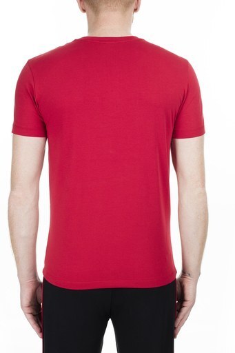 Bikkembergs Erkek T Shirt C7001D8E1823P10 KIRMIZI