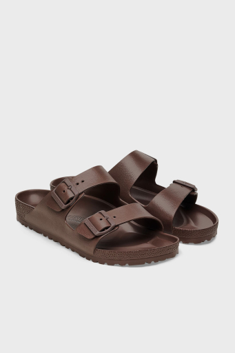 Birkenstock Arizona Eva Çift Bantlı Bayan Terlik 1027402 KOYU KAHVE - 2