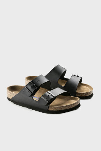 Birkenstock Arizona Sfb Bf Çift Bantlı Unisex Terlik 551253 SİYAH - 10