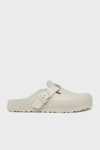Birkenstock Boston Eva Kemer Detaylı Bayan Terlik 1027382 KREM - 1