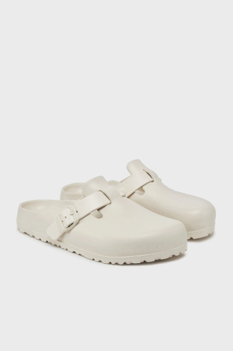 Birkenstock Boston Eva Kemer Detaylı Bayan Terlik 1027382 KREM - 2