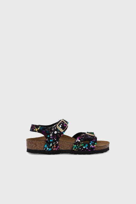 Birkenstock Rio Mf Unisex Sandalet 1015989 SİYAH - 1