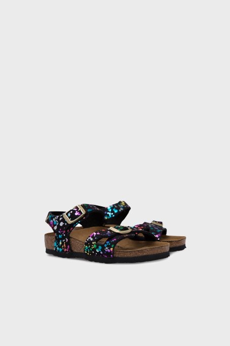 Birkenstock Rio Mf Unisex Sandalet 1015989 SİYAH - 3