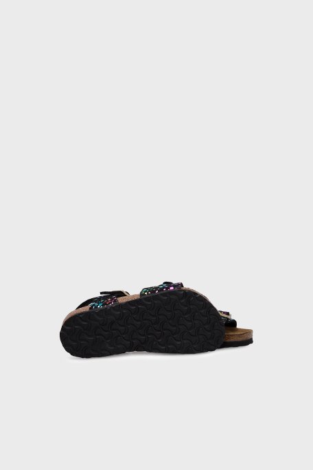 Birkenstock Rio Mf Unisex Sandalet 1015989 SİYAH - 4